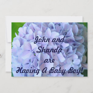 Tener un niño! Invitaciones para ducha de bebé Flo