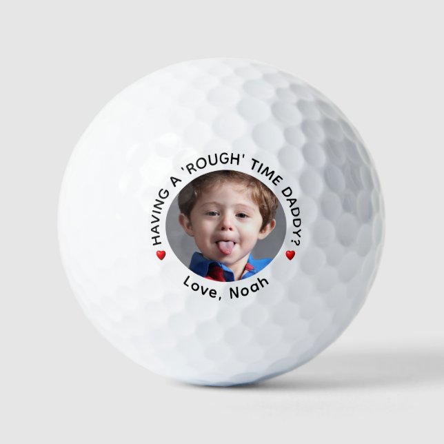 ¿Tener un papi duro? Bolas de golf personalizadas (Anverso)