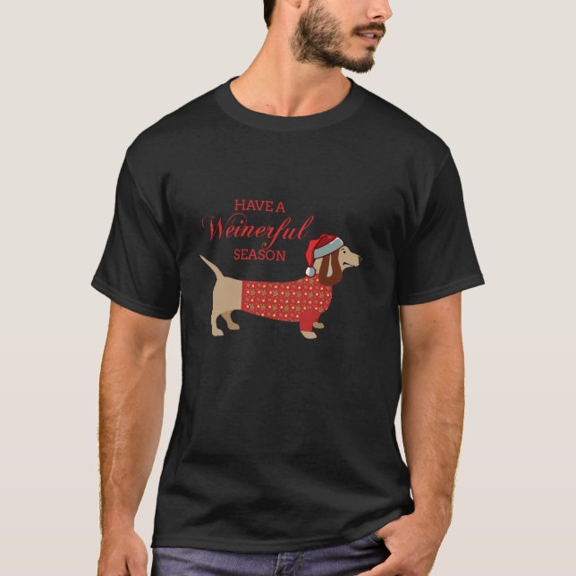 Tener una dosis de camiseta de Daschund en tempora (Anverso)