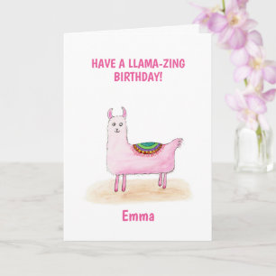 Tener una tarjeta de cumpleaños que llama
