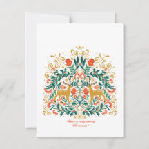 Tener una tarjeta de navidad muy alegre