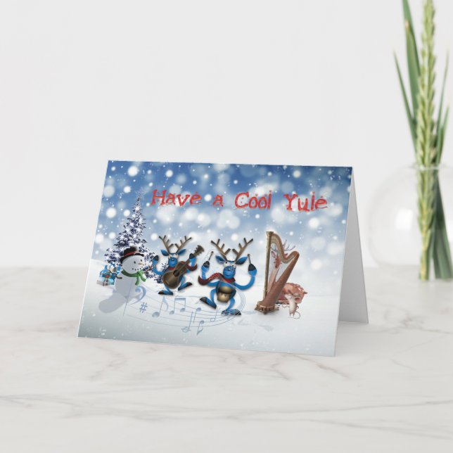 Tener una tarjeta de Navidades Yule de Guay (Anverso)