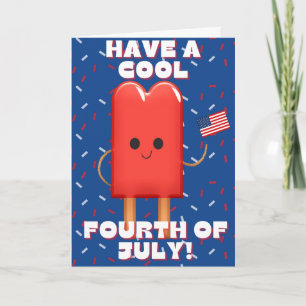 Tener una tarjeta Guay Cuarto de Julio