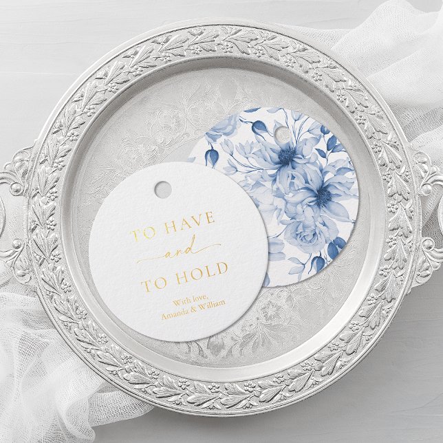 Tener y mantener la etiqueta de favor de boda (Subido por el creador)