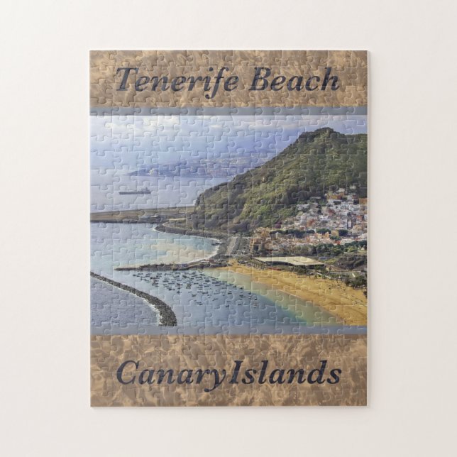Tenerife Beach Canarias Photo Puzzle (Vertical)