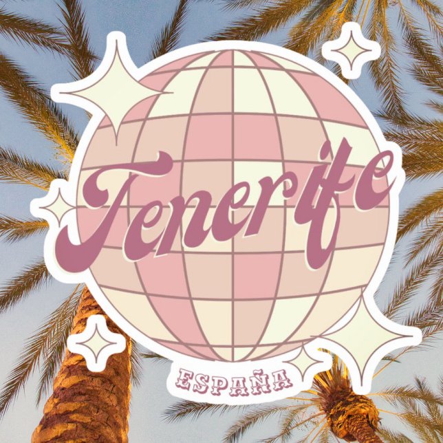 Tenerife Islas Canarias España Pegatina de decorac (Subido por el creador)