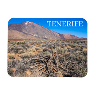 Tenerife Monte Teide ver imán de nevera