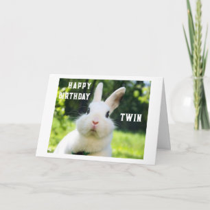 TENERTE COMO "GEMELA" TARJETA DE CUMPLEAÑOS