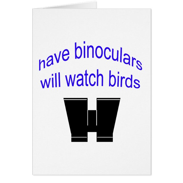 tenga binos mirará pájaros (Frente)