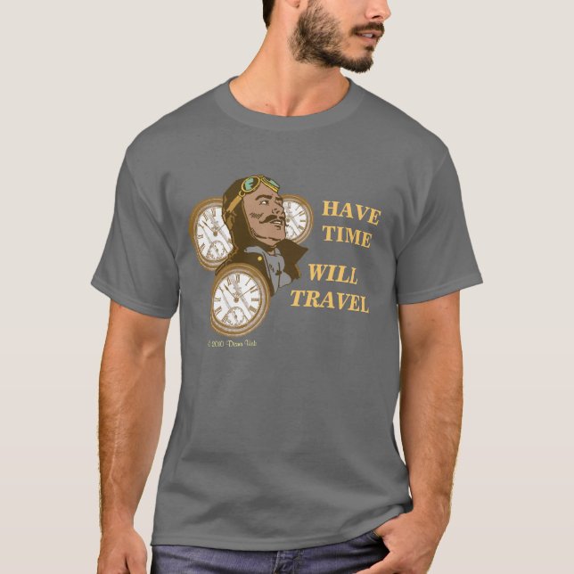 Tenga camiseta del tiempo (Anverso)