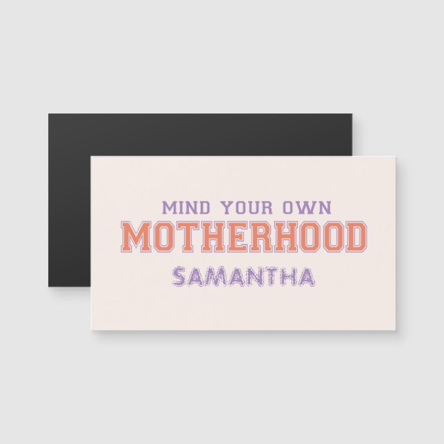 Tenga En Cuenta Su Propia Madre (Anverso/Reverso)