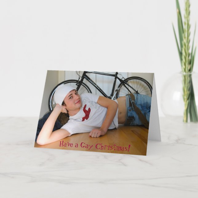 ¡Tenga navidad gay! (Anverso)