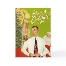 "Tenga tarjeta de felicitación del navidad de un