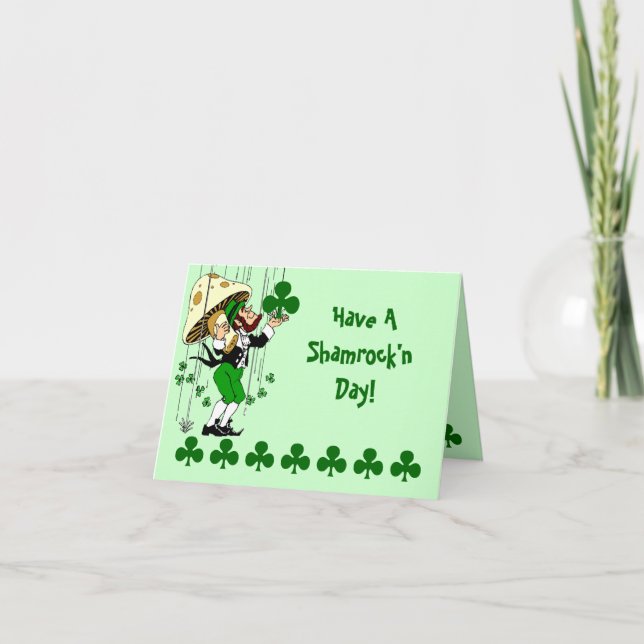 ¡Tenga tarjeta un St Patrick feliz del día de (Anverso)