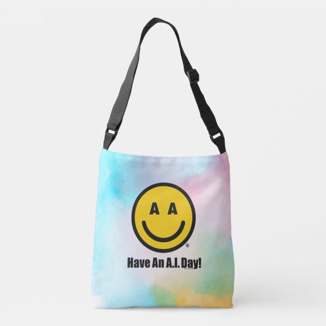 ¡Tenga un día de I.A.! Bolsa de mano (Reverso)