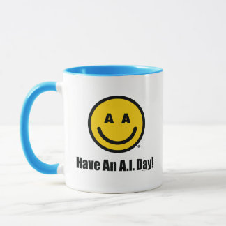 "¡Tenga un día de I.A.!" Taza oficial