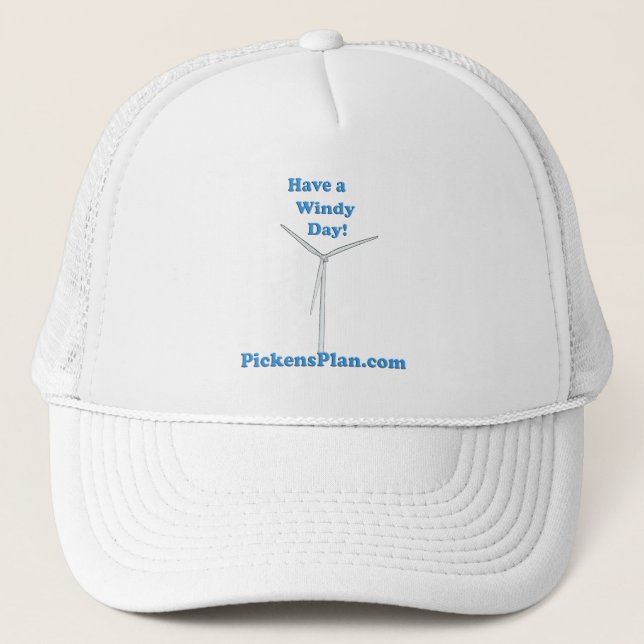 ¡Tenga un día ventoso! Gorra de los PP (Anverso)