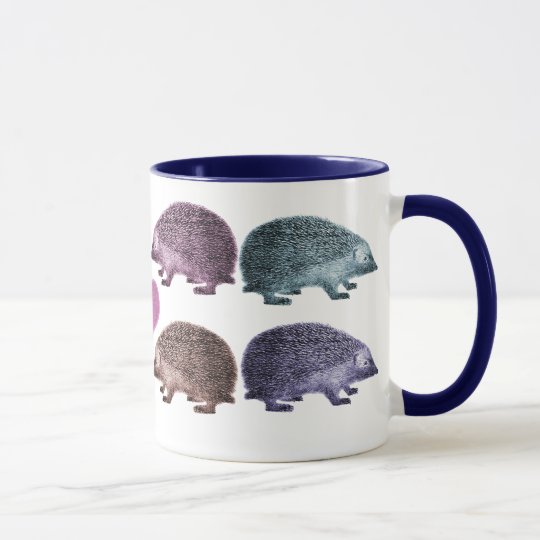 Tenga un erizo del corazón - taza de café de ocho