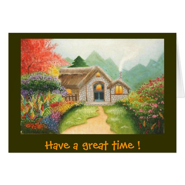 ¡Tenga un gran rato! (Anverso (Horizontal))