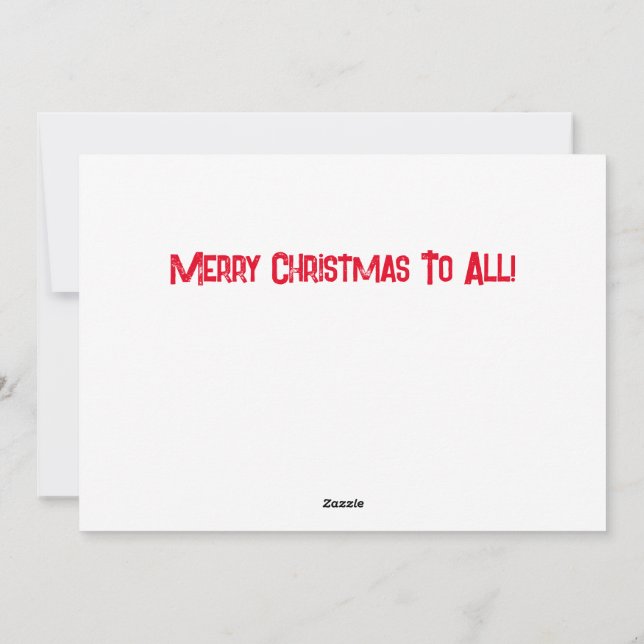 Tenga un navidad muy divertida (Reverso)