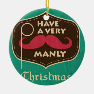 Tenga un ornamento muy de hombres del navidad