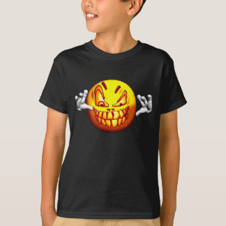 Tenga una camiseta asustadiza de los niños del día
