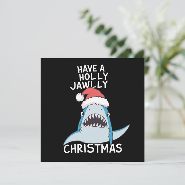 Tenga una película de Navidad con mandíbula Holly  (Anverso de pie)