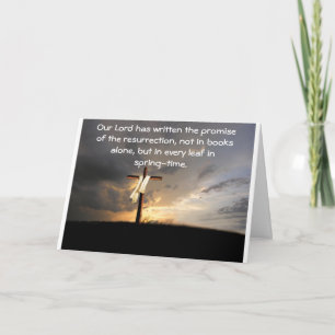 TENGA UNA TARJETA DE PASCUA "BENDITA" Y "FELIZ"
