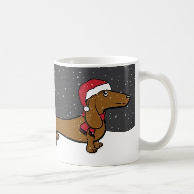 Tenga una taza del día de fiesta de Wienerful (Derecha)