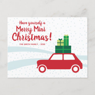 Tenga usted mismo los Felices mini Navidad
