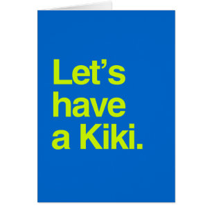 Tengamos un kiki (el neón)