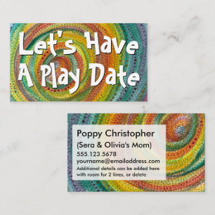 Tengamos una Tarjeta de Invitación a Jugar Arte Mu