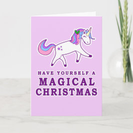 Tengan a ustedes mismos un Navidad mágico Unicorni