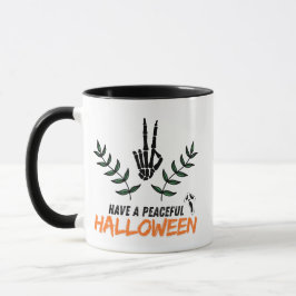 Tengan una tranquila taza de Halloween