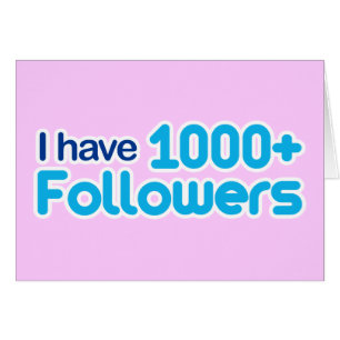 Tengo 1000+ Seguidores