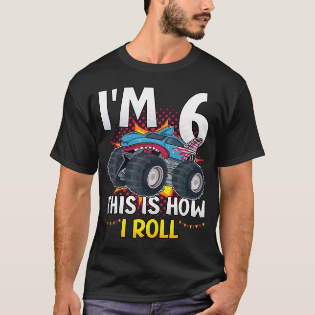 Tengo 6 años y así es como hago rodar camiseta de  (Anverso)