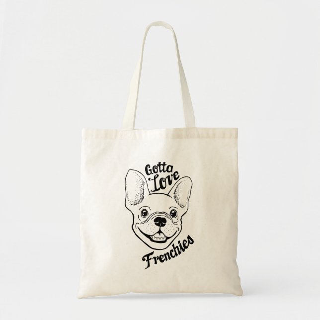 Tengo amor francés - Bolsa de Tote de presupuesto (Frente)