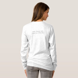 Tengo camiseta de gatos callejeros