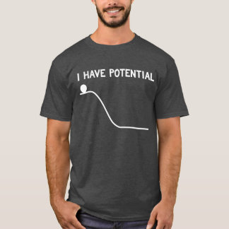 Tengo camiseta de la energía potencial