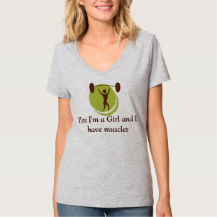 Tengo camiseta de músculos.