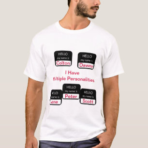 Tengo camiseta divertida de las personalidades