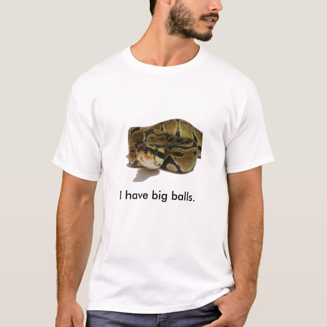 Tengo camiseta grande de las bolas (Anverso)