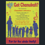 Tengo Chanukah Flyer<br><div class="desc">Got Chanukah es un gran volante para cualquiera de sus eventos de Chanukah orientados a la familia.</div>