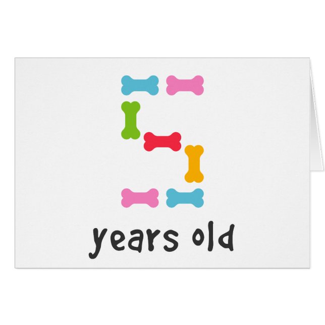 Tengo cinco años (Anverso (Horizontal))