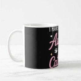 Tengo dos títulos Tía y Mamá de gato Taza de café