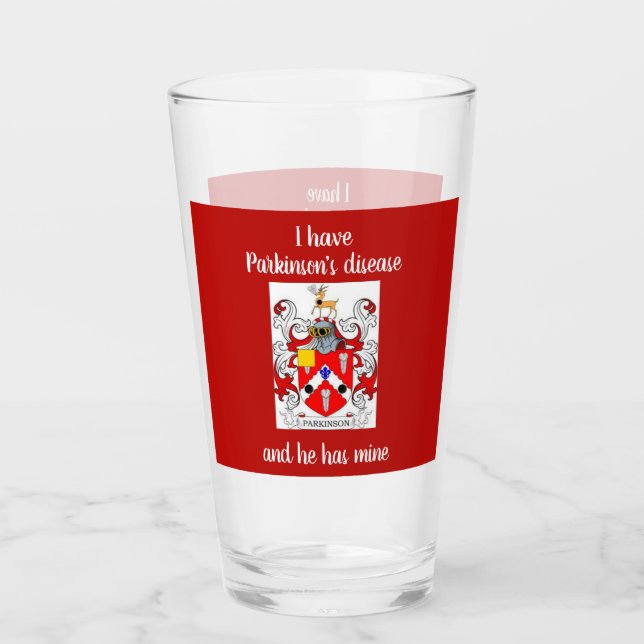 Tengo enfermedad de Parkinson y él tiene los míos (Anverso)