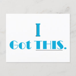 Tengo Esto, Tarjeta Flash De Afirmación Diaria