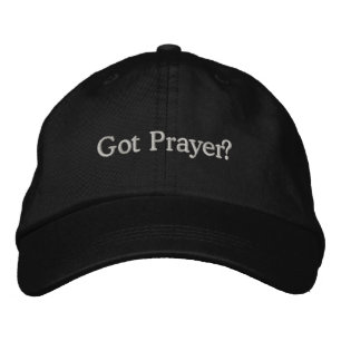 Tengo gorra bordada de oración