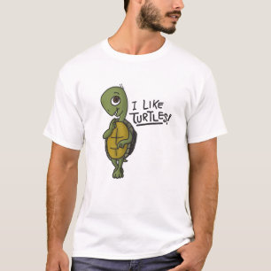 Tengo gusto de la camisa de las tortugas