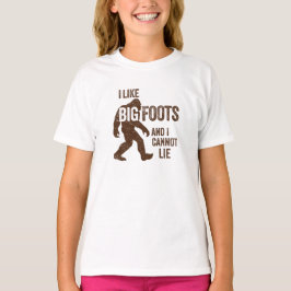 Tengo gusto de la camiseta de BIGFOOTS
